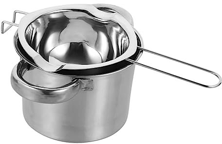 GRIRIW Pentola Per Bagnomaria in Acciaio Inossidabile Pentola Esterna Per Sciogliere Formaggio Burro Cioccolato e Caramelle Per Cottura Al Forno Forno