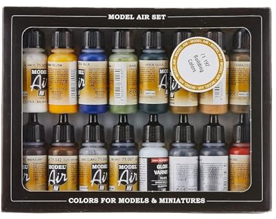 Vallejo Model Air - Set di Colori Acrilici per Aerografo, Multicolore