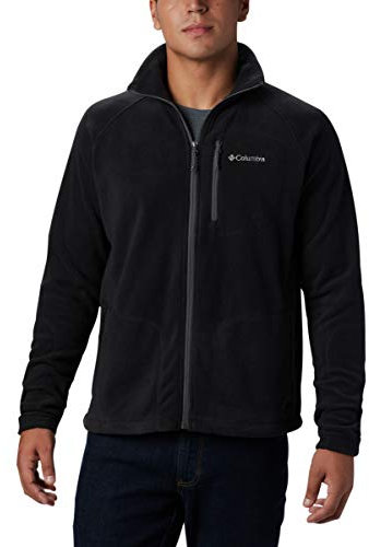 Columbia Fast Trek 2 Full Zip Fleece, Giacca In Pile Con Cerniera Intera Uomo, Black, XL