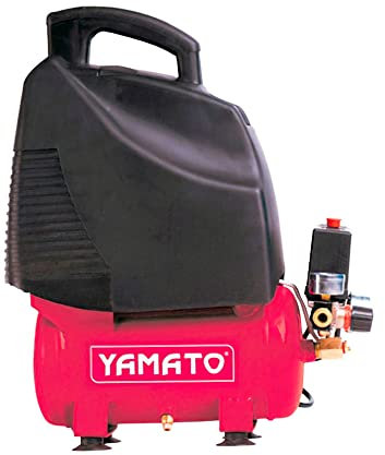 Yamato 92845 Compressore Oil-Less, 6/1,5M1D, 6 L, Rosa/Nero