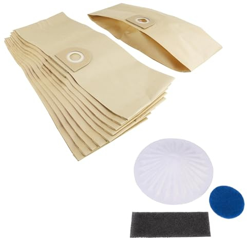 First4Spares Dust Bags & Filter Set For Vax 3-in-1 Multifunction 6131 Vacuum Cleaners x 10 Bags