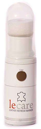 LeCare Sohlenrandfarbe 25 ml Flasche mit Schwammaufträger: Farbe: Mittelbraun