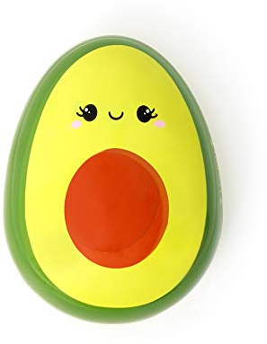 Legami - Cepillo desenredante para el cabello, 6,8 x 5 cm, asombroso cabello, tema, desenreda cada nudo sin tirar, rasgar o dañar el cabello, dientes flexibles de diferentes alturas, aguacate