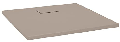 vidaXL Duschwanne SMC Braun 90x90 cm