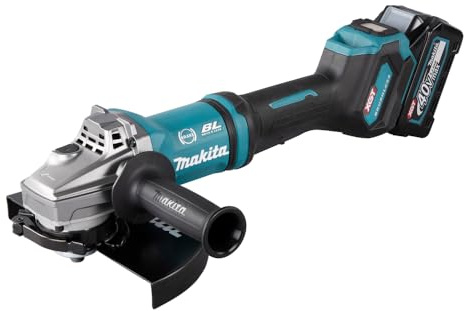 Makita GA038GT201 Akku-Winkelschleifer 40V max. / 5,0 Ah, 2 Akkus + Ladegerät im Transportkoffer