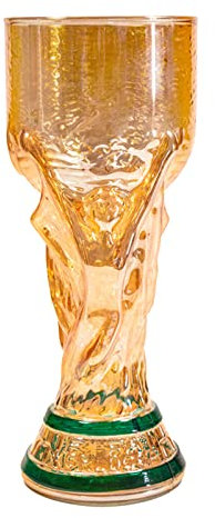 Generic 2 tazas de cerveza de la Copa del Mundo 2022, creativas de 500 ml, taza de cerveza, taza de vidrio, copa de vidrio borosilicato para suministros de fiesta de fútbol para ver fútbol