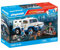 PLAYMOBIL Action Heroes 71597 Geldtransporter, spannende Ganovenjagd, inklusive DREI Polizisten, einem Ganoven auf einem Motorrad und einem Polizeihund, actionreiches Spielzeug für Kinder ab 4 Jahren