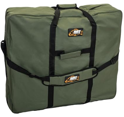 BAT Tackle Carp Elite® Chair Bag - Robuste Transporttasche für Karpfenstühle, Nylonmaterial, Doppelreißverschluss