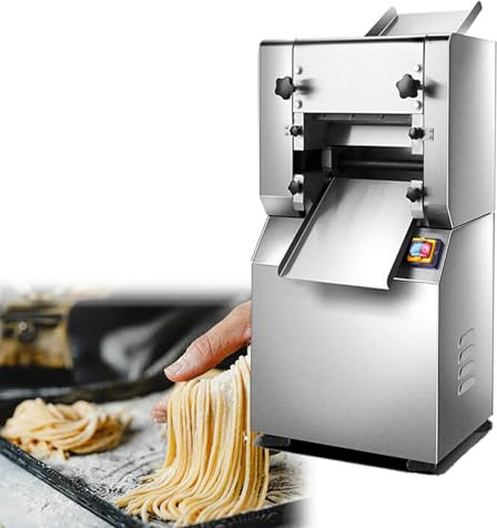 GESAIDES Rullo per Pasta Elettrico per Pasta, Macchina per Tagliare la Pasta, Rullo da 2200 W, 29 cm, per Ristoranti, Hotel, Mense Scolastiche