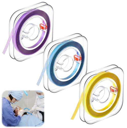 Zahn Schleifpapier, 3 Bände Zahnschleifpapier (4mm x 6m) Zahnschleifpapier für Zwischenräume Zähne Polieren Dental Polierstreifen Zahnband zum Polieren von Zähnen