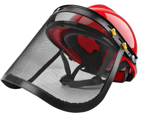 Facciale Forestale - Visiere Di Sicurezza A Rete Per Decespugliatore | Visiera Protettiva Da Lavoro | Strumenti Per La Protezione Del Viso In Filo Di Acciaio, Attrezzatura Di Sicurezza Per Motose