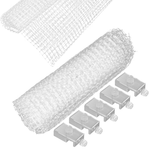 Cubierta Transparente De AcríLico para Acuario 27.6X20.9 Pulgadas Red Anti Salto Ajustable Y Cortable para ProteccióN De Peces Y DecoracióN De Tanque