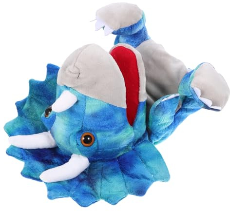 CHICAMPERA Interaktive Dinosaurier Handpuppe Aus Weichem Plüsch Kuscheliges Kinderspielzeug Für Fantasievolles Rollenspiel Fördert Kreativität Und Kommunikation Bei Kindern Ab Jahren Für Elte