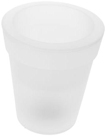 PAMINGONO Maceta Solar LED para Exteriores con Diseño de Iluminación Automática para Jardín Patio y Decoración del