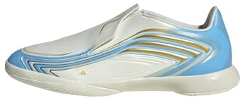 adidas Tenis de fútbol F50 Messi League Unisex para niños sin Cordones