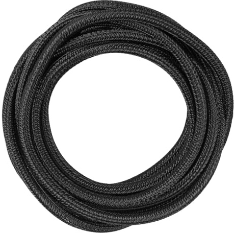 Kabelschlauch,3m Kabelschutzschlauch,Kabelschutz Katze,Kabelschlauch Selbstschließend,Cable Sleeve,Gewebeschlauch für TV,Computer,zu Hause und im Büro,Schwarz,Ø 6mm
