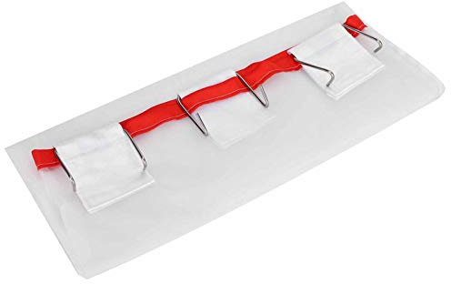 Haofy Colador de Malla con Filtro de Miel, Colador de Alimentos de Nailon con 3 Ganchos para Miel y Vino Tinto, Bolsa de Filtro Reutilizable Liviana para Apicultura, Fácil Vertido