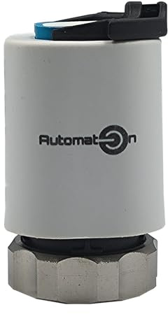 Automat-on Stellantrieb Fussbodenheizung 230V | Stellantrieb Fußbodenheizung M28x1.5 | Stellmotor Fußbodenheizung mit 90cm Kabel | Zubehör für Smart Home