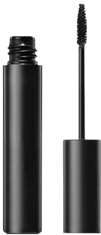 COLLBATH Cepillo de Plástico para Cejas y Vello Facial Negro de 10ml Color Temporal Seguro para Hombres, Adecuado para Bigote y Vello Temporal