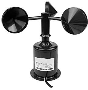 Capteur de vent Anémomètre Volume du vent Station météo à ultrasons Capteur de vitesse et de direction du vent 4-20ma Instrument à trois tasses Anémomètre de pipeline