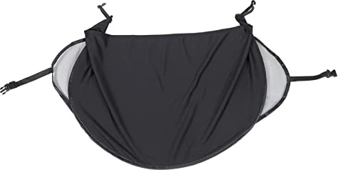 BESTonZON Parasol de Licra para Cochecito Protección Solar y Diseño Alargado, Funda Protectora Negra para Ñiño en Exteriores, Accesorio Adecuado para Silla de Paseo