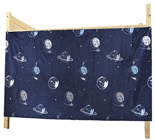 TINAYAUE Dorm Bunk Bed Curtains Blackout Dormitory Home Block Light Curtain Students Room Upper and Lower Bunk Beds Breathable Single Bed Screen Privacy Cover