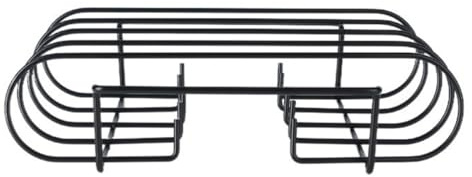 TOYANDONA Griglia per Costine Barbecue Portatile in Acciaio Resistente al Calore, Supporto Robusto per Bistecche da Giardino, Accessorio per Grigliate all’Aperto Facile da Usare