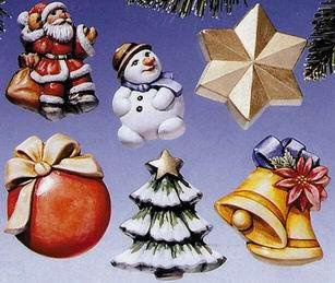 Gießform Weihnachtsdeko II