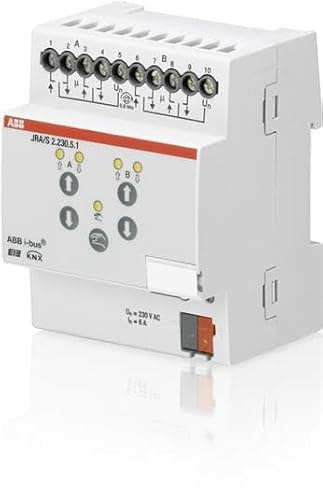 ABB Stotz Jalousieaktor 2-Fach, 230 V JRA-S2.230.5.1, 2736651