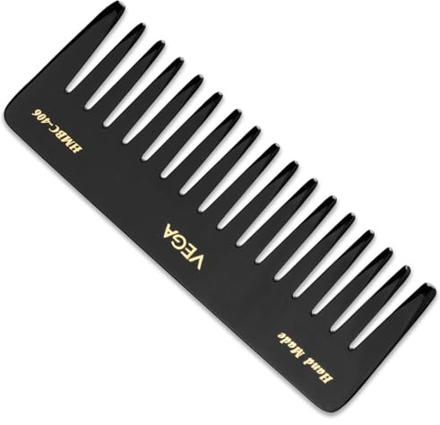 Vega Handgjord svart kam – stort schampo HMBC-406 1 st