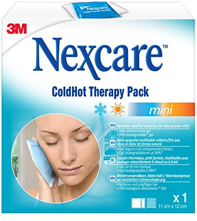 Nexcare Coussin Thermique ColdHot Mini, 1/Paquet - Permet de Réduire les Gonflements, les Inflammations et la Douleur, Coussin Réutilisable avec Gel Non Toxique