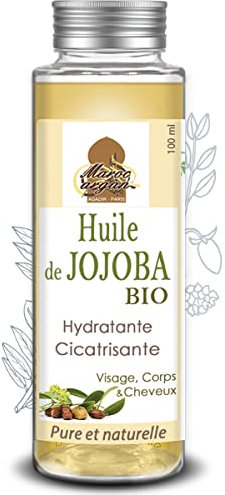 Huile de Jojoba BIO et naturelle - Nourrisante et Cicatrisante - Parfaite pour lutter contre l'acné - 100ml