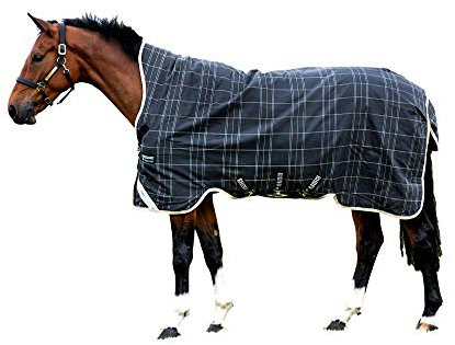 Horseware Rhino WUG 250g Medium Vari- Layer Regendecke Black/Grey (140)