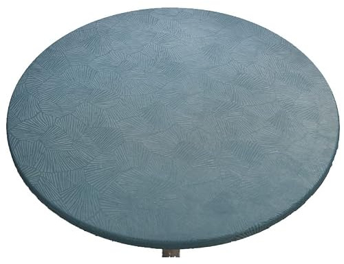 AQIGR Wachstuchtischdecke Elastische Tischdecke Rund Wachstuch Gartentischdecke Rundtischdecke wasserdichte rutschfeste Abwischbar Schmutzabweisend Tischdecke (Color : #6, Size : 180cm/71inch)
