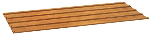 vidaXL Pannelli per Tetti 36 pz Ruggine 100x44 cm in Acciaio Corten, lastra per tetto, copertura per tetto, pannello per tetto garage