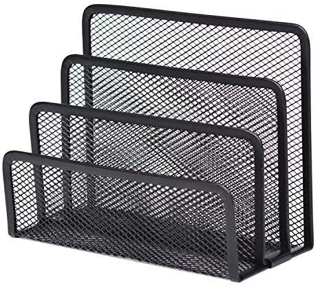 2 stück Magazinhalter Mesh Design, Wohnzimmer Briefhalter, Wohnzimmer Katalogsammler, Arbeitzimmer Katalogsammler Briefständer Zeitschriftenständer für Arbeitzimmer Büro Wohnzimmer Arbeitsplatz