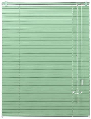 Sh000ad Veneziana in Alluminio Persiane Tapparelle,Tende da Sole Giorno e Notte,Verde Chiaro Oscuranti per Finestre Veneziane in Metallo Orizzontali 25mm Lama,Larghezza x Altezza (70x130cm)
