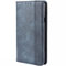 RonRun Coque Compatible ave Xiaomi Poco M6 Pro 5G, Étui à Rabat Portefeuille PU Cuir Multifonction Housse de Protection Antichoc, Bleu