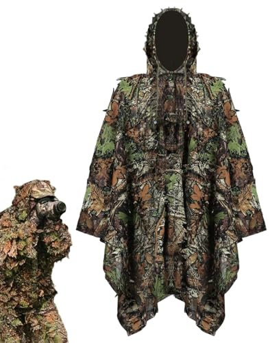 Osynlig fågelskådningskappa, kamouflagedräkt för fågelfotografering, kamouflagekläder, fågelfotograf, kamouflagekläder, andas, osynliga kläder för oben, Kamouflage, Se référer au descriptif
