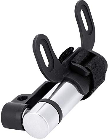 Yctze Pompa per Bici Portatile con Valvola - Pompe di Gonfiaggio Portatili in Lega di Alluminio per Mountain Bike - Pompe Montate Sul Telaio