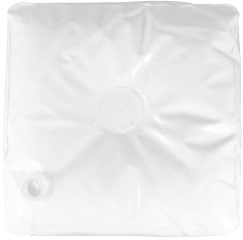 BESPORTBLE Base lestée pour Parasol extérieur et intérieur Contenant de l'eau PVC Anti-Vent capacité Accessoire Pratique pour Fixation Parasol