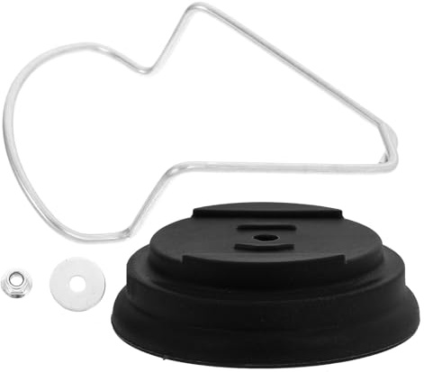 DEARMAMY Kit 4 Pièces Accessoires de Rechange pour Coupe-bordures sans Fil, Vis et Rondelles en Métal Noir, Entretien Tondeuse Gazon, Compatible Outils Électriques de Jardinage, Pièces