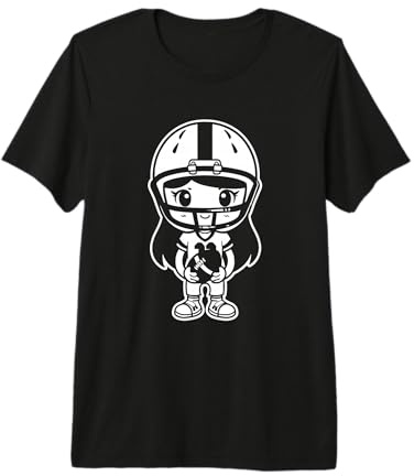 Linebacker di Football Americano per Ragazze Maglietta Premium
