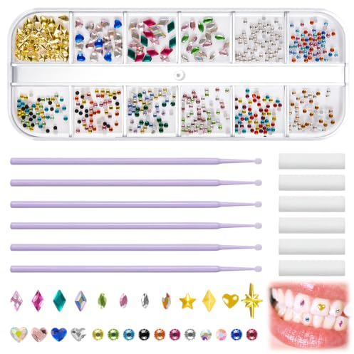 580 Pcs Gemas Dentales Kit Gemas Dentales Con 5 Rollos Algodón