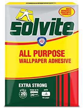 Solvite All Purpose Wallpaper Adhesive Decorator's Box, 30 Rolls (Old Version)