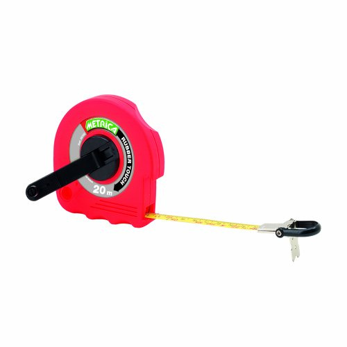 Metrica 39162 Mètre à ruban rubber touch 20m