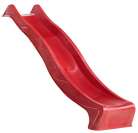 AVANTI TRENDSTORE - Scivolo lungo Suri 'tsuri' in plastica sintetica per bambini, Rosso, disponibile in diversi colori. Dimensioni LL 290x49 cm