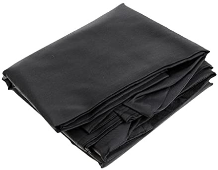 MagiDeal Zeltboden Abdeckplane wasserdichte Campingzelt Bodenplane Zeltplane Tarp 210 x 150cm, und Praktisch Outdoor Zeltunterlage, Schwarz