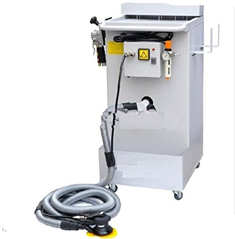 GOWE 220V Auto dust Free Dry dust Suction Type polishing Tool, dust Collecting Polisher, Mill Machine, Dry Grinding Integrated System Volume of Barrel: 50L