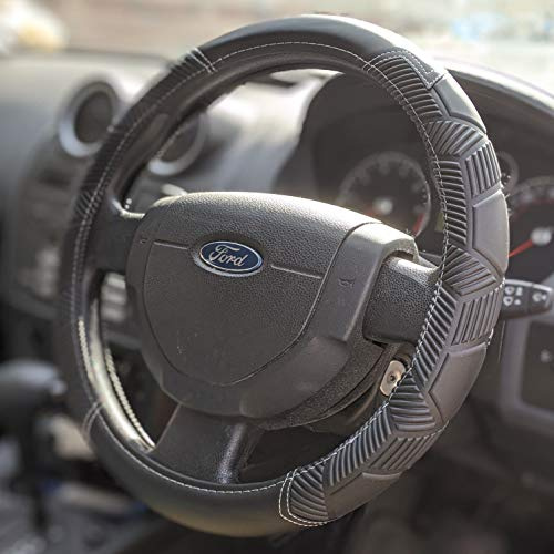 Waterproof Seat Cover Co, Heavy Duty Steering Wheel Cover designed to fit Ford Transit Custom & Ford Tourneo Custom